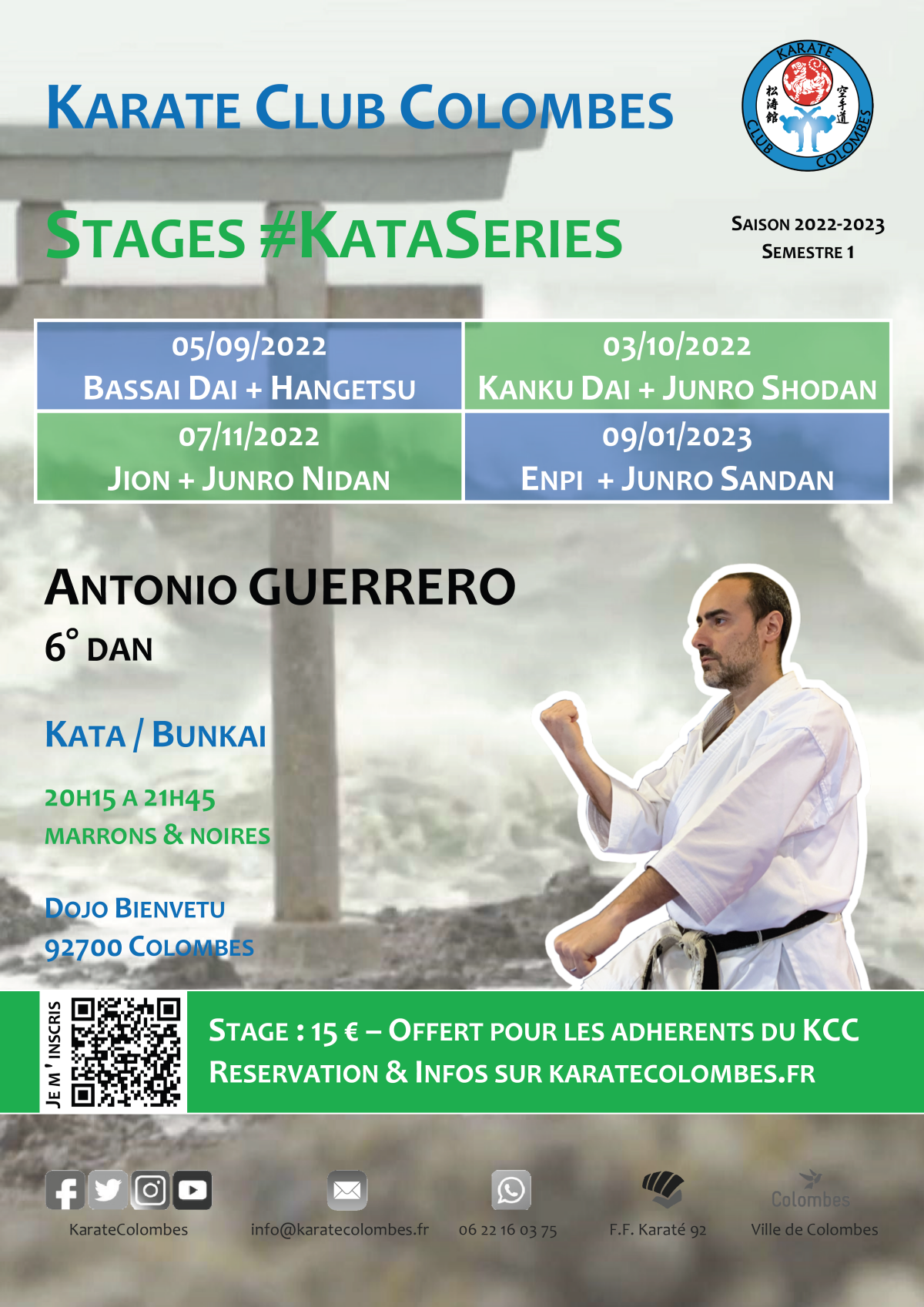 Programme Stages #KataSeries Saison 2022-2023 Semestre 1