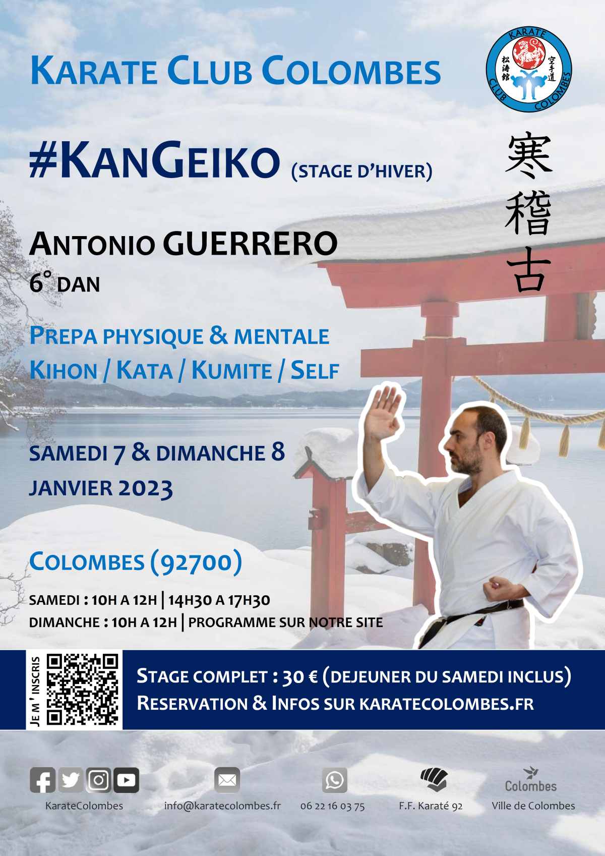 Stage Karate #KanGeiko 07-08 janvier 2023