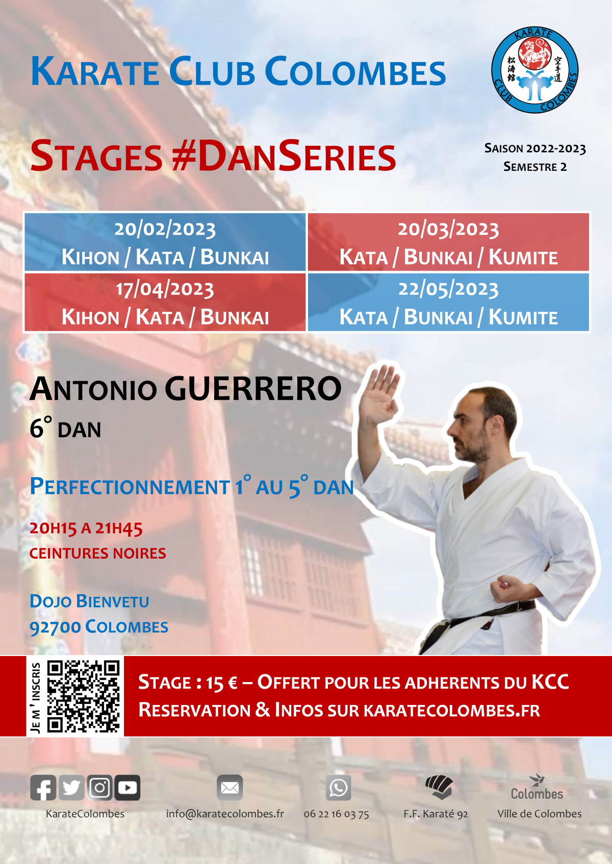 Programme Stages #DanSeries Saison 2022-2023 Semestre 2