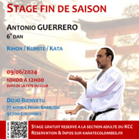 Stage Karate Fin de saison 2024-06-09